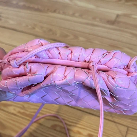 Bottega Veneta Intrecciato Mini Pouch in Pink - Picture 4 of 13